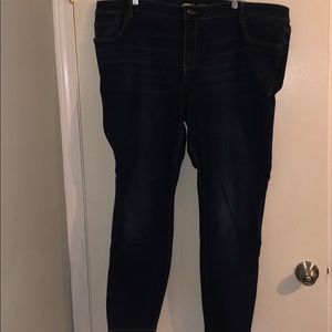 Plus size skinny jeans